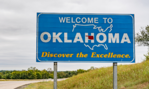 Oklahoma State Sign