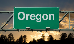 Oregon sign